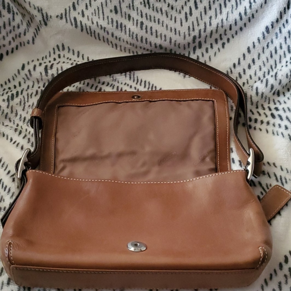 Coach tan leather bag - Picture 5 of 10